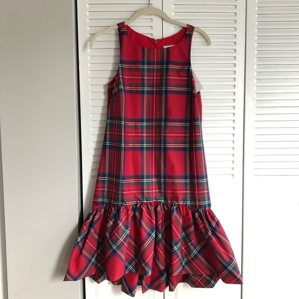 Red Plaid Dress